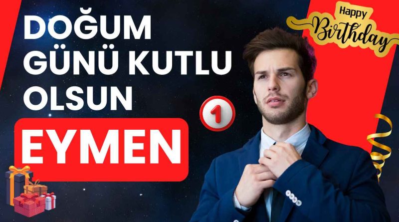 Eymen'in doğum günü