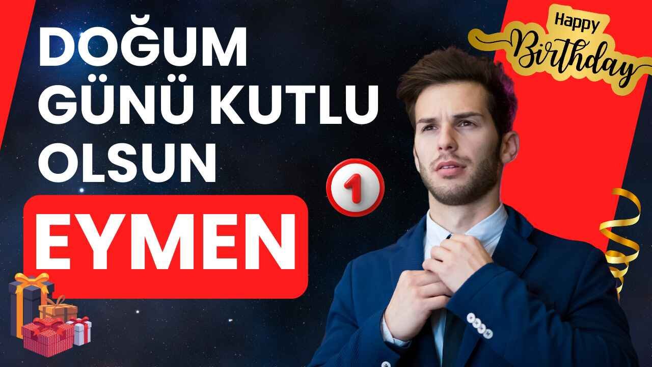 Eymen'in doğum günü