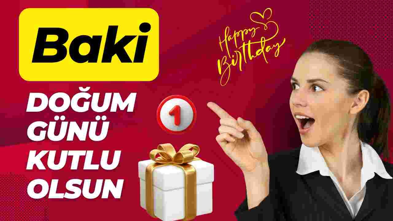 Doğum günü kutlu olsun Baki