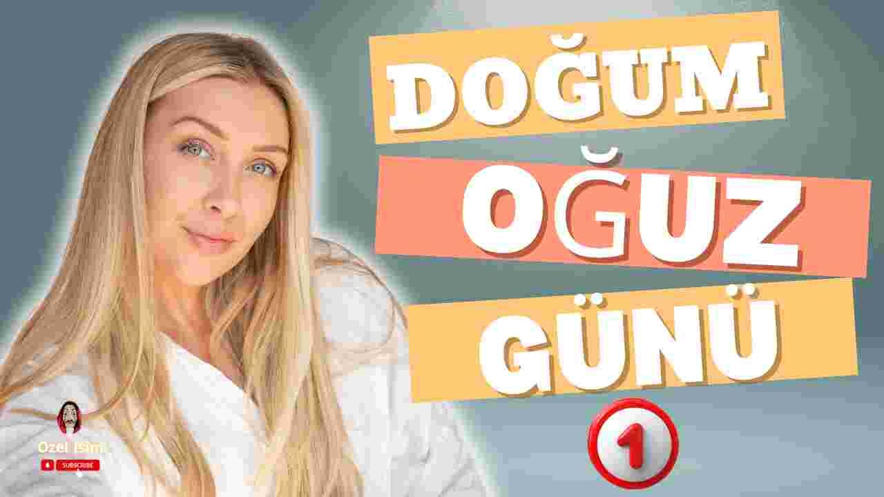 Doğum günü kutlu olsun Oğuz