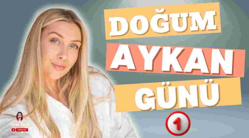 Doğum günün kutlu olsun Aykan